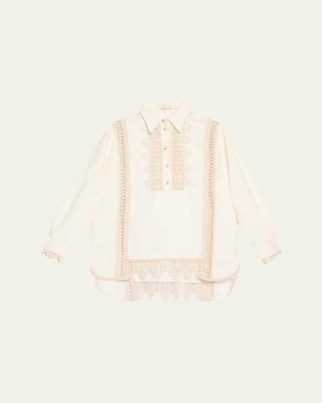 Illuminate Trimmed Shirt